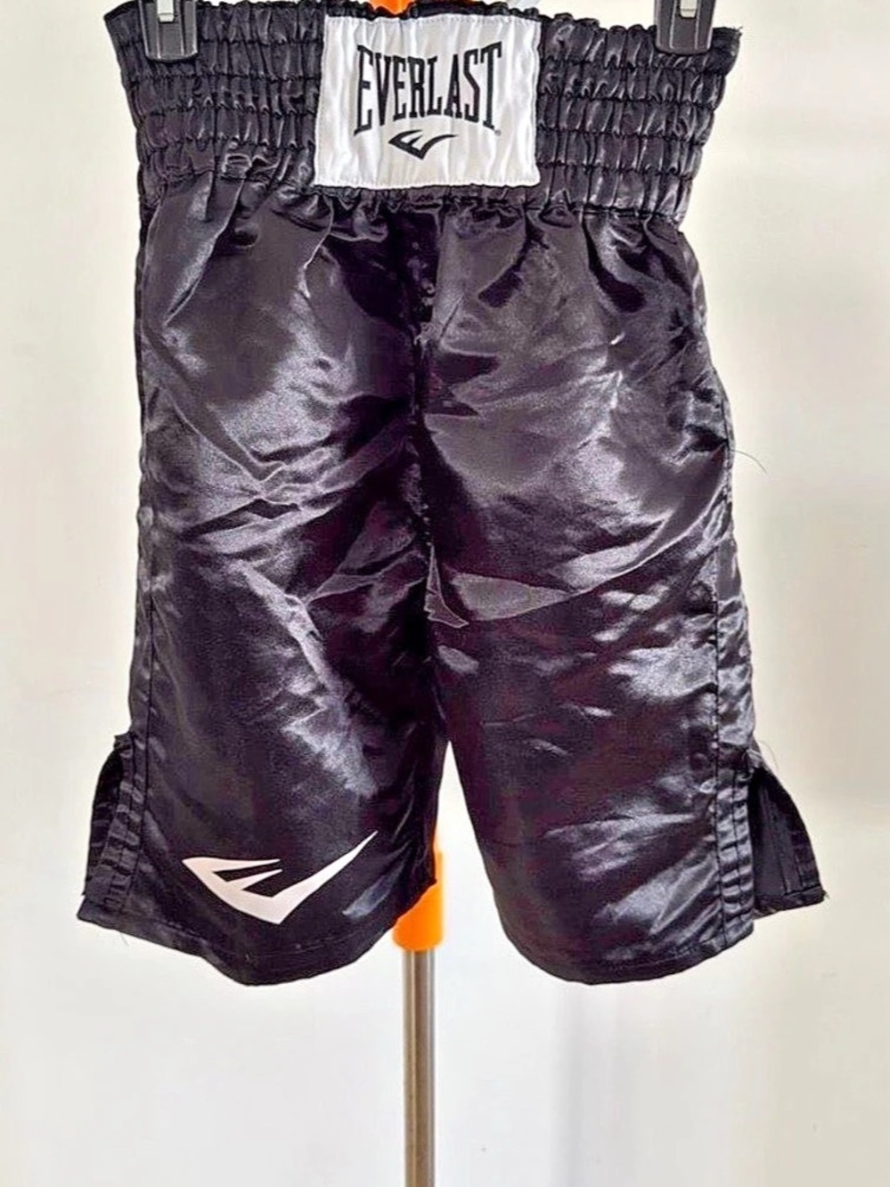 Everlast Satin Boxing Shorts Athletic Shorts Black XL